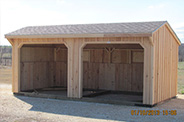 Barn door inside