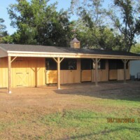 Custom Built Portable Horse Barns in Texas | Deer Creek Structures