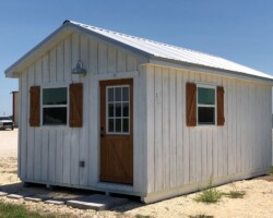 16' Portable Prebuilt Finished & Unfinished Cabins | Deer Creek Structures